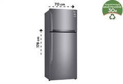 LG GTB574PZHZD Ψυγείο Δίπορτο