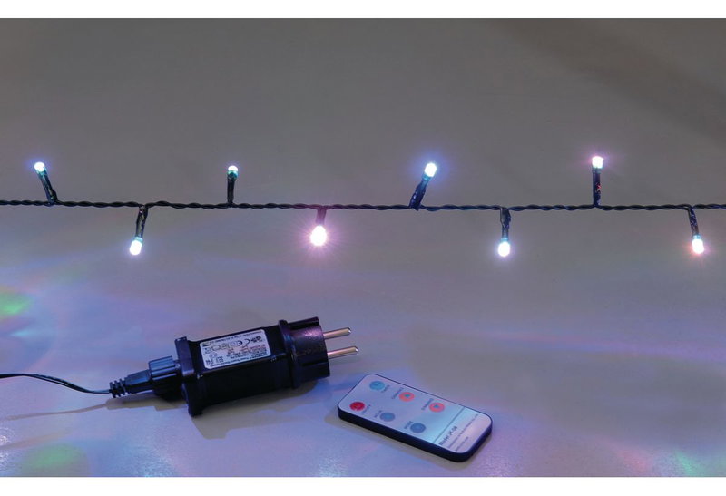 Χριστουγεννιάτικα Λαμπάκια 150LED Ρεύματος Πολύχρωμο 1790cm