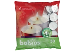 Ρεσώ 4 Ωρών Bolsius 30 Τεμάχια