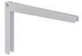 Γωνία Στήριξης Ραφιού Lux Klapp 3.5X3.5X28cm Λευκή