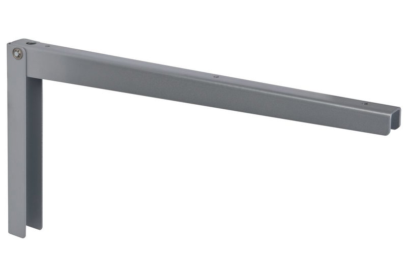 Γωνία Στήριξης Ραφιού Lux Klapp 3.5X3.5X38cm Λευκή