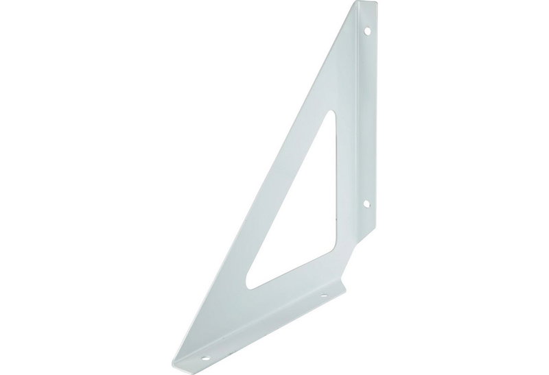 Γωνία Στήριξης Ραφιού Lux Triangel 1.7X19X19cm Λευκή