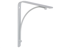 Γωνία Στήριξης Ραφιού Lux Danni 2.5X18X23cm Λευκή