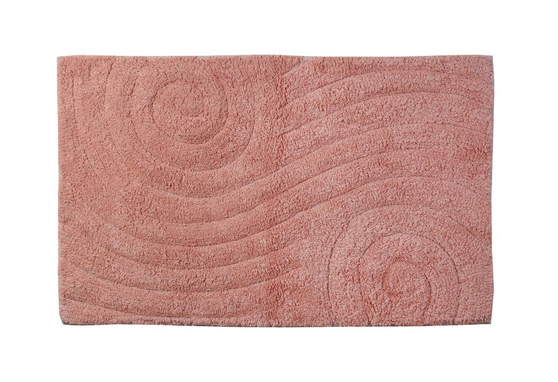 Χαλάκι Μπάνιου Estia Basics Maze 80x50cm Ροζ