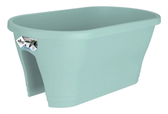 Ζαρντινιέρα Elho Corsica Μ58xΠ30xΥ24cm Πράσινη