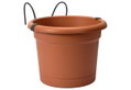 Γλάστρα Elho Green Basic με Πιάτο & Στήριγμα Φ26x19.5cm Terracotta