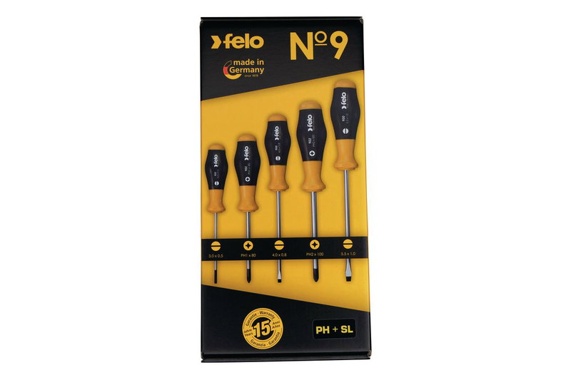 Σετ Κατσαβιδιών Felo No.9 5 Τεμάχια