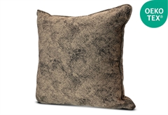 Μαξιλαροθήκη Διακοσμητική Gem 45x45cm με Φερμουάρ Μπεζ