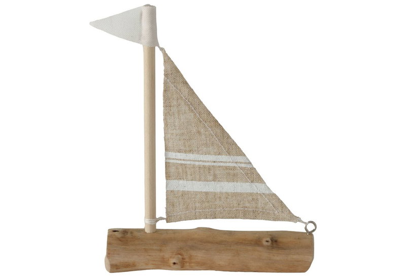 Διακοσμητικό Καράβι Deco Boltze Robinson 11x15,5cm