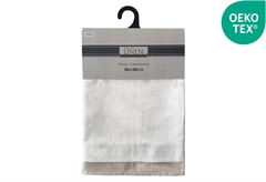 Runner Ionion Solid Linen 180x40cm Λευκό