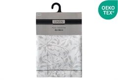 Runner Ionion Lino 180x40cm Λευκό/Γκρι