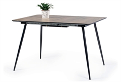 Τραπέζι Homefit Naomi Επεκτεινόμενο Μ120/160xΠ80xΥ76cm Καφέ Ανοιχτό