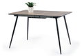 Τραπέζι Homefit Naomi Επεκτεινόμενο Μ120/160xΠ80xΥ76cm Καφέ Ανοιχτό