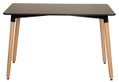 Τραπέζι Homefit Nivo Μ120xΠ80xΥ75cm Μαύρο