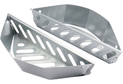 Καλάθι για Κάρβουνα Jamestown Σετ 2 Τεμάχια 36x13x7.5cm Μεταλλικό