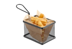 Καλαθάκι για Σνακ Hendi 12.5x10x8.5cm Μαύρο