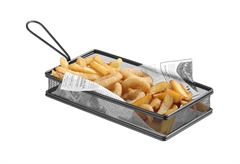 Καλαθάκι για Σνακ Hendi 27.5x13x4.5cm Μαύρο