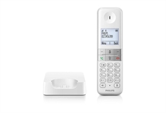 Τηλέφωνο Philips D4701W/GRS Λευκό Ασύρματο