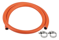 Σωλήνας για Ρυθμιστή Πίεσης Υγραερίου Home&Camp 1m&2 Σύνδεσμοι