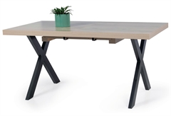 Τραπέζι Homefit Diago Επεκτεινόμενο Μ160/200xΠ84.5xΥ77cm Καφέ Ανοιχτό