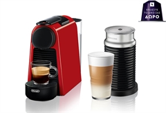 Delonghi NESPRESSO Original Essenza EN85.RAE Μηχανή Καφέ & Aeroccino Mini Red