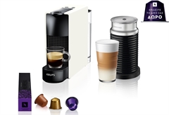Krups NESPRESSO Original Essenza XN1111V Μηχανή Καφέ & Aeroccino Mini White