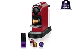 Krups NESPRESSO Original Citiz XN7415V Μηχανή Καφέ Cherry Red