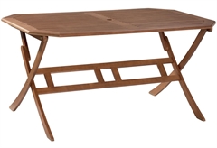 Τραπέζι Πτυσσόμενο Nattera Greenvile NP09021 150x85x73.5cm