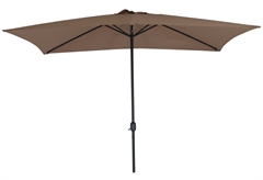 Ομπρέλα Κήπου Nattera Amber με Μηχανισμό Ανύψωσης Μ191xΠ294xΥ246cm Taupe