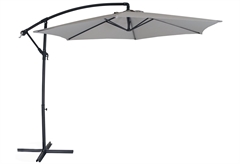 Ομπρέλα Κήπου Nattera Jade Κρεμαστή Φ300ΧΥ250cm Γκρι