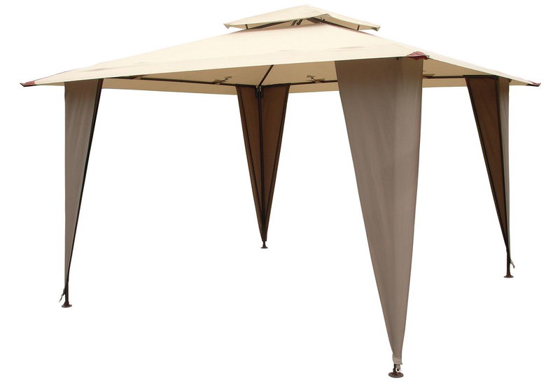 Gazebo Nattera 350x350x257cm Μπεζ