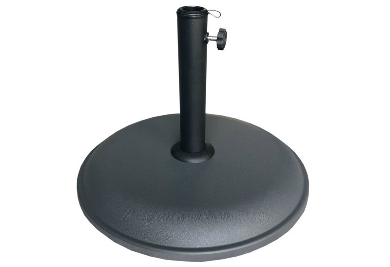 Ηomefit Βάση Ομπρέλας  Φ45x33cm 15kg για Άξονα 30-35-38mm Ανθρακί