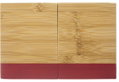 5Five Moder Θήκη Οργάνωσης Μαχαιροπήρουνων Bamboo Ροζ 18x10x12cm