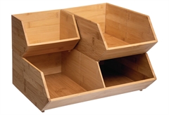 Θήκη Οργάνωσης 5Five Bamboo Μ30.5xΠ17.5xΥ12.5cm