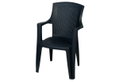 Πολυθρόνα Πλαστική Miltoplast Bari Ανθρακί 57x46x91cm