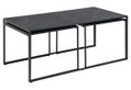 Τραπέζι AC Design Furniture Infinity Μαύρο Μ120xΠ60xΥ48cm