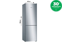 Bosch KGN36VLED Ψυγειοκαταψύκτης