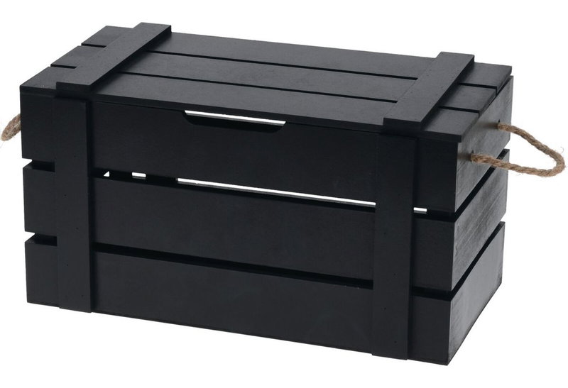 Καφάσι Ξύλινο 35x18x18cm Μαύρο
