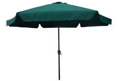 Ομπρέλα Κήπου Nattera Quartz με Μηχανισμό Ανοίγματος UV50 Φ295x237cm Πράσινη