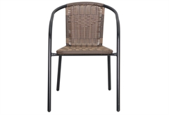 Πολυθρόνα Κήπου Nattera Bistro Μεταλλική Καφέ