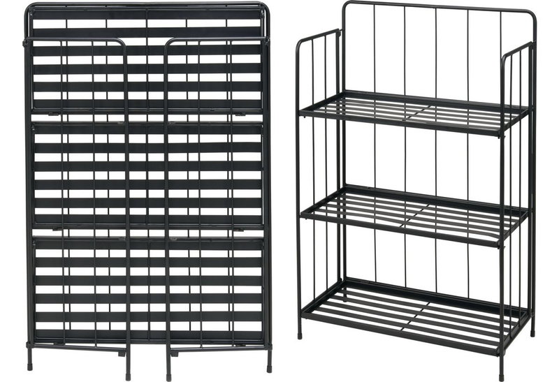 Ραφιέρα Φυτών Μεταλλική με 3 Ράφια Μ58xΠ27xΥ90cm