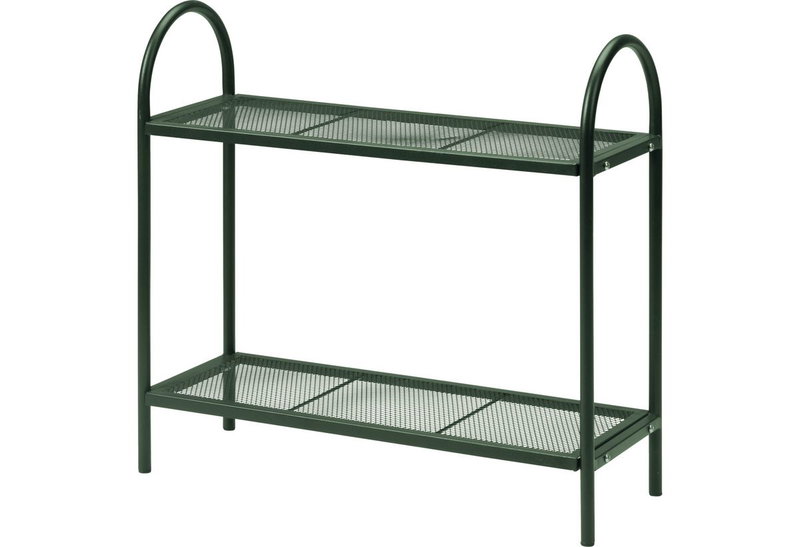 Ραφιέρα Φυτών Μεταλλική Μ60xΠ22xΥ58cm Σκούρο Πράσινο