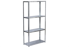 Ραφιέρα Smart Storage Μ75xΠ30xΥ150cm με 4 Ράφια Γαλβανιζέ