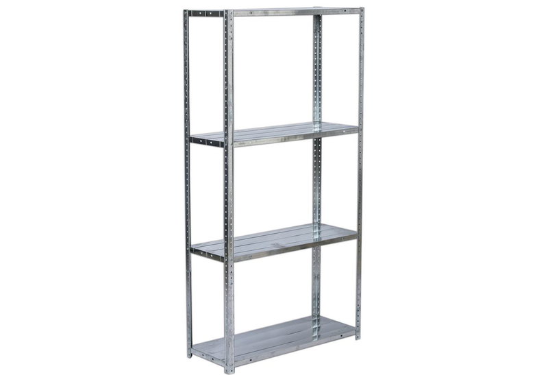 Ραφιέρα Smart Storage Μ75xΠ30xΥ150cm με 4 Ράφια Γαλβανιζέ