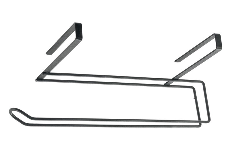 Metaltex Βάση για Ρολό Κουζίνας Lava Therm Easy Roll Μαύρη 35x18x10cm