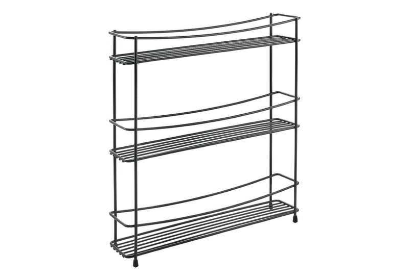 Metaltex Lava Therm Kumino Εταζέρα Μεταλλική Μαύρη 3 Θέσεων 35x7x37cm