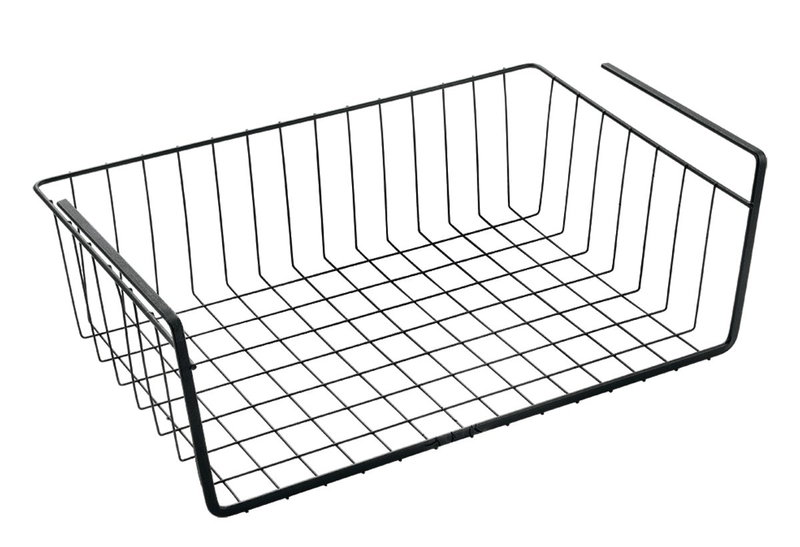 Metaltex Lava Therm Kanguro Θήκη Ραφιού Μαύρη Μεταλλική 40x26x14cm