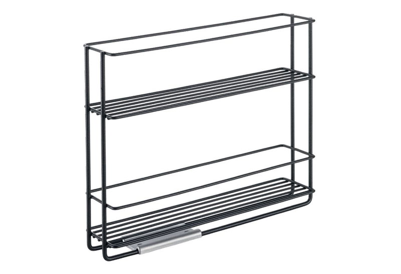 Θήκη Ραφιού για Μπαχαρικά Metaltex Lava Therm In&Out Μ28xΠ6xΥ22cm