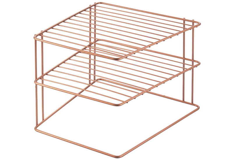 Metaltex Palio Copper Ραφιέρα Οργάνωσης 25x25x19cm