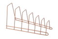 Metaltex Cricket Copper Βάση για Καπάκια 6 Θέσεων